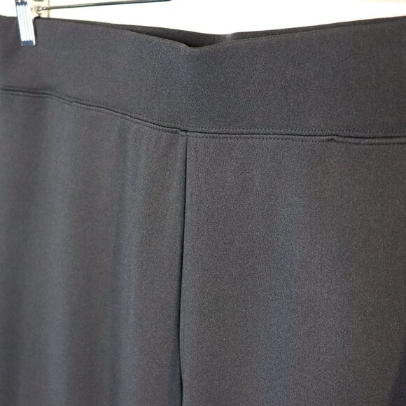 Marc New York Pants Womens Size Medium Black Elastic Waist Pockets Pull-on Loose - Picture 3 of 8